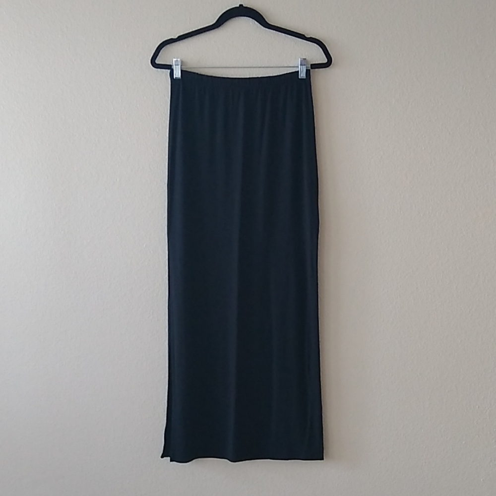Aritzia Babaton Black Maxi Skirt